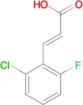 2-Chloro-6-fluorocinnamic acid