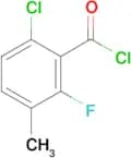 6-Chloro-2-fluoro-3-methylbenzoyl chloride
