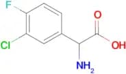 3-Chloro-4-fluoro-DL-phenylglycine