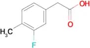 3-Fluoro-4-methylphenylacetic acid