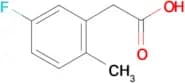 5-Fluoro-2-methylphenylacetic acid