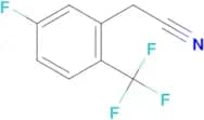 5-Fluoro-2-(trifluoromethyl)phenylacetonitrile