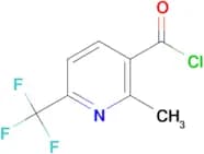 2-Methyl-6-(trifluoromethyl)pyridine-3-carbonylchloride