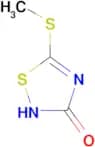 3-Hydroxy-5-methylmercapto-1,2,4-thiadiazole