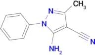 5-Amino-3-methyl-1-phenyl-1H-pyrazole-4-carbonitrile