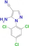 5-Amino-1-(2,4,6-trichlorophenyl)-1H-pyrazole-4-carbonitrile