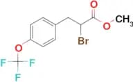 Methyl 2-bromo-3-[4-(trifluoromethoxy)phenyl]-propionate