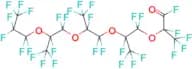 Perfluoro-2,5,8,11-tetramethyl-3,6,9,12-tetraoxapentadecanoyl fluoride