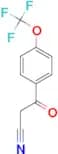 4-(Trifluoromethoxy)benzoyl acetonitrile