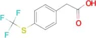 4-(Trifluoromethylthio)phenylacetic acid