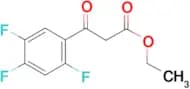 Ethyl 2,4,5-trifluorobenzoylacetate