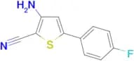 3-Amino-2-cyano-5-(4-fluorophenyl)thiophene