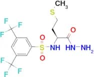N-[3,5-Bis(trifluoromethyl)benzenesulfonyl]-l-methionyl hydrazide