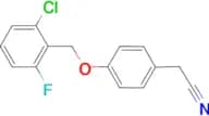4-(2-Chloro-6-fluorobenzyloxy)phenylacetonitrile