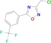 3-(Chloromethyl)-5-[3-(trifluoromethyl)phenyl]-1,2,4-oxadiazole