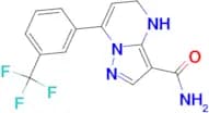 4,5-Dihydro-7-[3-(trifluoromethyl)phenyl]pyrazolo-[1,5-a]pyrimidine-3-carboxamide