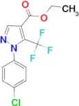 Ethyl 2-(4-chlorophenyl)-3-(trifluoromethyl)-pyrazole-4-carboxylate