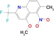 4-Methoxy-6-methyl-5-nitro-2-(trifluoromethyl)-quinoline