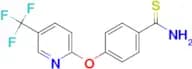 4-[5-(Trifluoromethyl)pyrid-2-yloxy]thiobenzamide