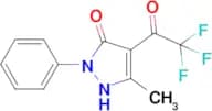 4-Trifluoroacetyl-3-methyl-1-phenyl-5-pyrazolone