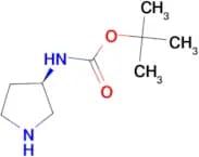 (3R)-(+)-3-(tert-Butoxycarbonylamino)pyrrolidine