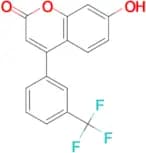 7-Hydroxy-4-(3-trifluoromethylphenyl)coumarin