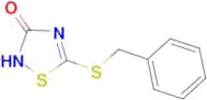5-Benzylthio-3-hydroxy-1,2,4-thiadiazole