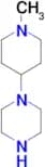 1-(N-Methyl-piperidin-4-yl)piperazine
