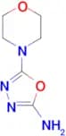 5-Morpholin-4-yl-1,3,4-oxadiazol-2-ylamine