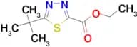 5-tert-Butyl-1,3,4-thiadiazole-2-carboxylic acidethyl ester