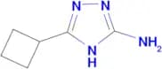5-Cyclobutyl-4H-1,2,4-triazol-3-ylamine