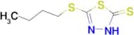 5-Butylthio-1,3,4-thiadiazole-2-thiol