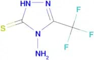 4-Amino-5-trifluoromethyl-4H-1,2,4-triazole-3-thiol