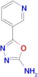 5-Pyridin-3-yl-1,3,4-oxadiazol-2-ylamine