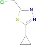 2-Chloromethyl-5-cyclopropyl-1,3,4-thiadiazole