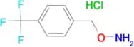 1-[(Ammoniooxy)methyl]-4-(trifluoromethyl)benzene chloride