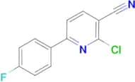 2-Chloro-6-(4-fluorophenyl)nicotinonitrile