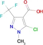 5-Chloro-1-methyl-3-(trifluoromethyl)-1H-pyrazole-4-carboxylic acid