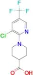 1-[3-Chloro-5-(trifluoromethyl)-2-pyridinyl]-4-piperidinecarboxylic acid