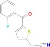 2-[5-(2-Fluorobenzoyl)-2-thienyl]acetonitrile