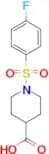 1-[(4-Fluorophenyl)sulfonyl]-4-piperidinecarboxylic acid