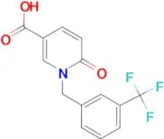 6-Oxo-1-[3-(trifluoromethyl)benzyl]-1,6-dihydro-3-pyridinecarboxylic acid