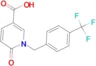 6-Oxo-1-[4-(trifluoromethyl)benzyl]-1,6-dihydro-3-pyridinecarboxylic acid