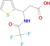 3-(2-Thienyl)-3-[(2,2,2-trifluoroacetyl)amino]propanoic acid