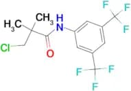 N-[3,5-Bis(trifluoromethyl)phenyl]-3-chloro-2,2-dimethylpropanamide