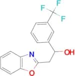 2-Benzoxazol-2-yl-1-(3-trifluoromethylphenyl)ethanol