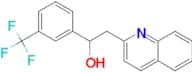2-Quinolin-2-yl-1-(3-trifluoromethylphenyl)ethanol