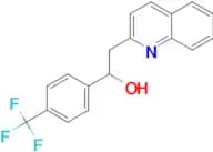 2-Quinolin-2-yl-1-(4-trifluoromethylphenyl)ethanol