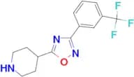 4-[3-(3-(Trifluoromethyl)phenyl)-1,2,4-oxadiazol-5-yl]piperidine