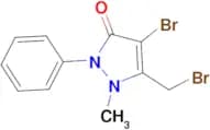 4-Bromo-3-bromomethylene-2-methyl-1-phenyl-pyrazolin-5-one